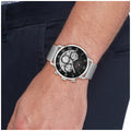 Tommy Hilfiger Legend Stainless Steel Mesh Wristwatch Mens 44mm Black Dial 1710708 — image 3