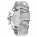 Tommy Hilfiger Legend Stainless Steel Mesh Wristwatch Mens 44mm Black Dial 1710708 — image 2