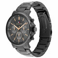 Tommy Hilfiger Tyson Grey Dial Grey Steel Men's Watch 1710711