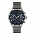 Calvin Klein Gauge Grey Steel Wristwatch Mens Blue Dial 41mm Case