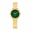 Tommy Hilfiger Green Dial Wristwatch Gold Plated Steel 26mm Women's Demi 1782812