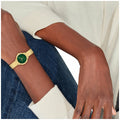 Tommy Hilfiger Green Dial Wristwatch Gold Plated Steel 26mm Women's Demi 1782812 — image 3