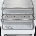 Hitachi 323L Bottom Mount Fridge - Pearl Steel, Dual Cooling System, Active Odour Filter - HRBN6340EXAU