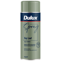 Dulux 340g Bay Leaf Flat Finish Spray Paint, Matte Green, Indoor & Outdoor