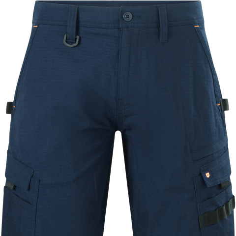 Citeco 87r Navy Mid Cargo Shorts - Ripstop Fabric - Durable & Functional - SuperSaverAU - view 1