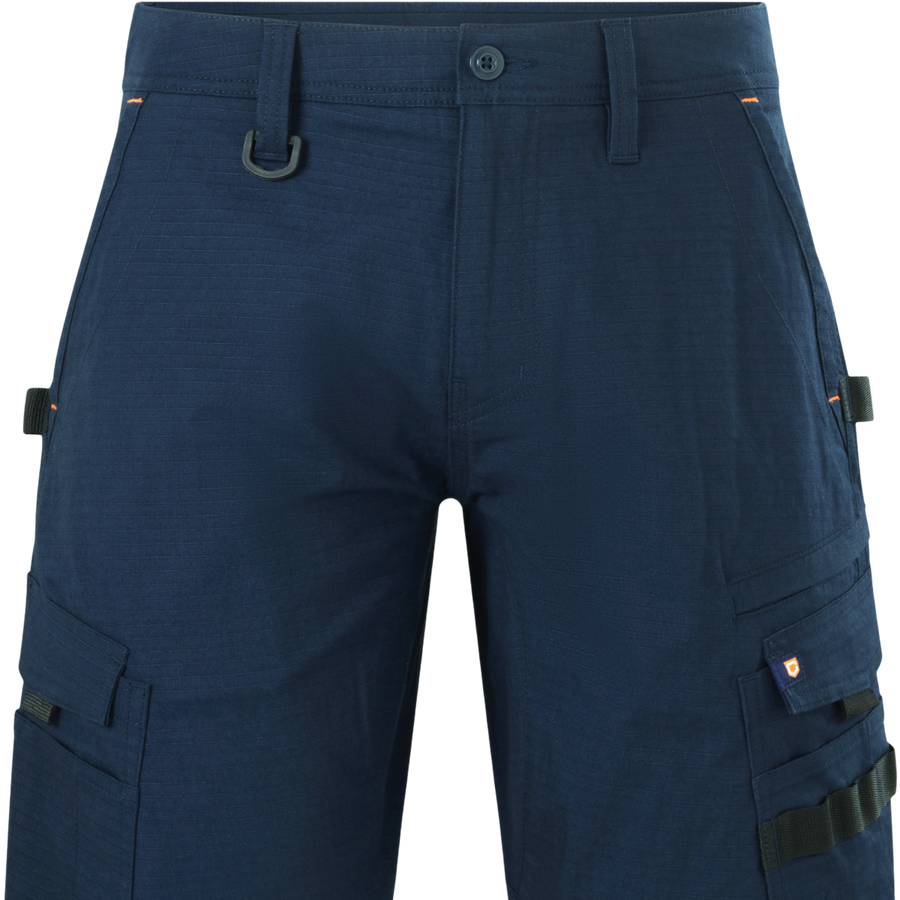 Citeco 87r Navy Mid Cargo Shorts - Ripstop Fabric - Durable & Functional - SuperSaverAU - view 1