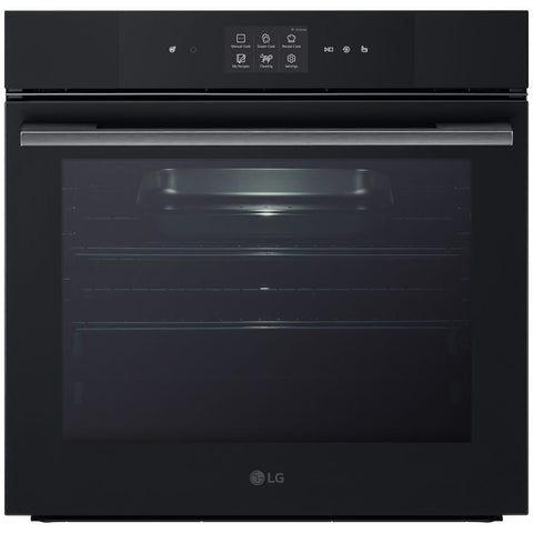 LG Series 9 60cm InstaView Full Steam Oven - 76L, 6-in-1 Pro Cooking, Matte Black - BO609B2BG4