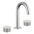 Mondella Resonance Chrome 1/4 Turn Textured Handle Basin Set 7.5L/min WELS 4 Star