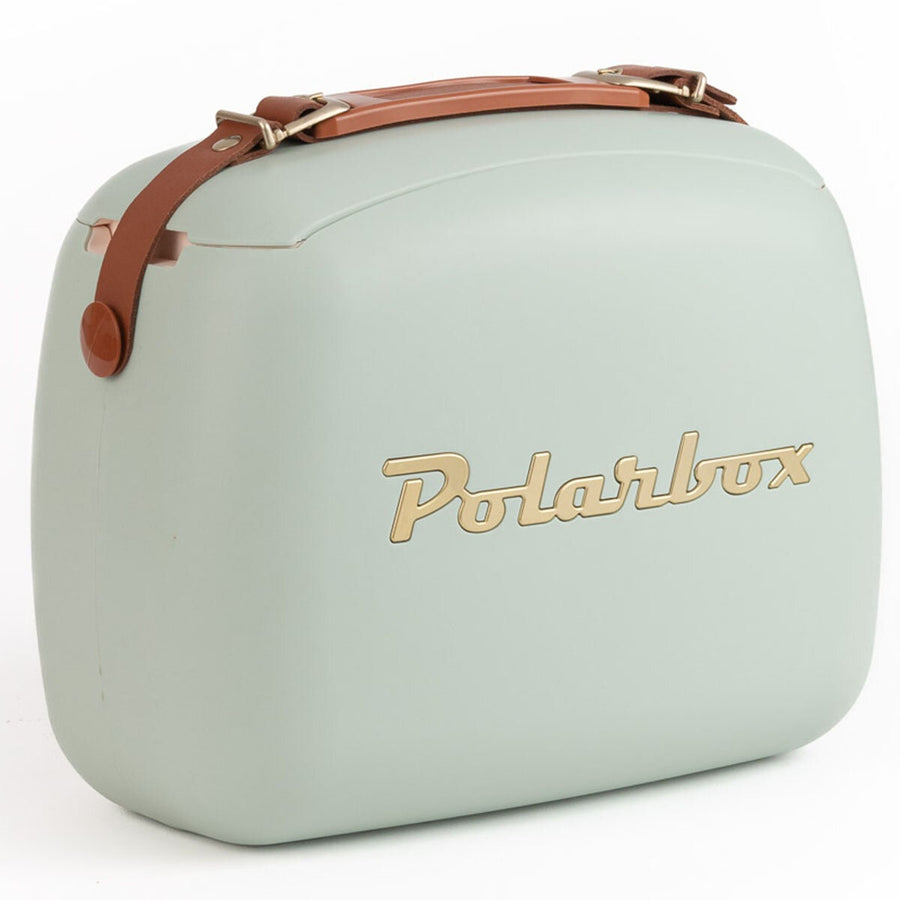 Polarbox 6L Cooler Bag with 2 Lunch Box Containers - Green Tea, Holds Up to 8 Cans - PLBC6GTG