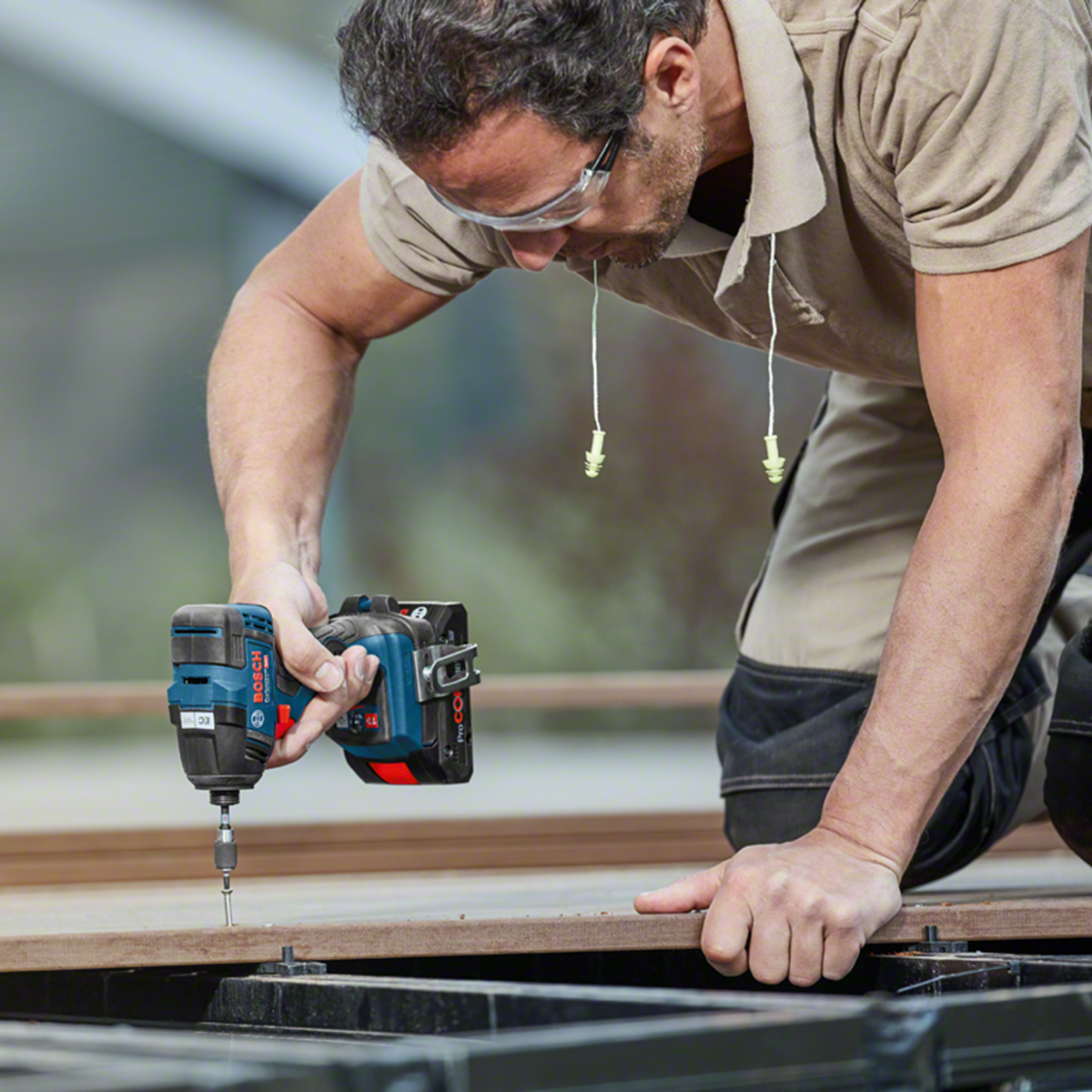 Bosch 18V Professional Brushless Combo Kit - 3 Piece - 10kg - Blue - High Torque - SuperSaverAU - view 4