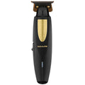 BaBylissPRO Lithium FX Cord/Cordless Trimmer - Black - 6800rpm Motor, Gold Titanium Blade - 900904