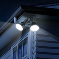 Arlec Twin Head Floodlight with Sensor - 2 x 10W - 1900 Lumens - Black - SuperSaverAU - view 5