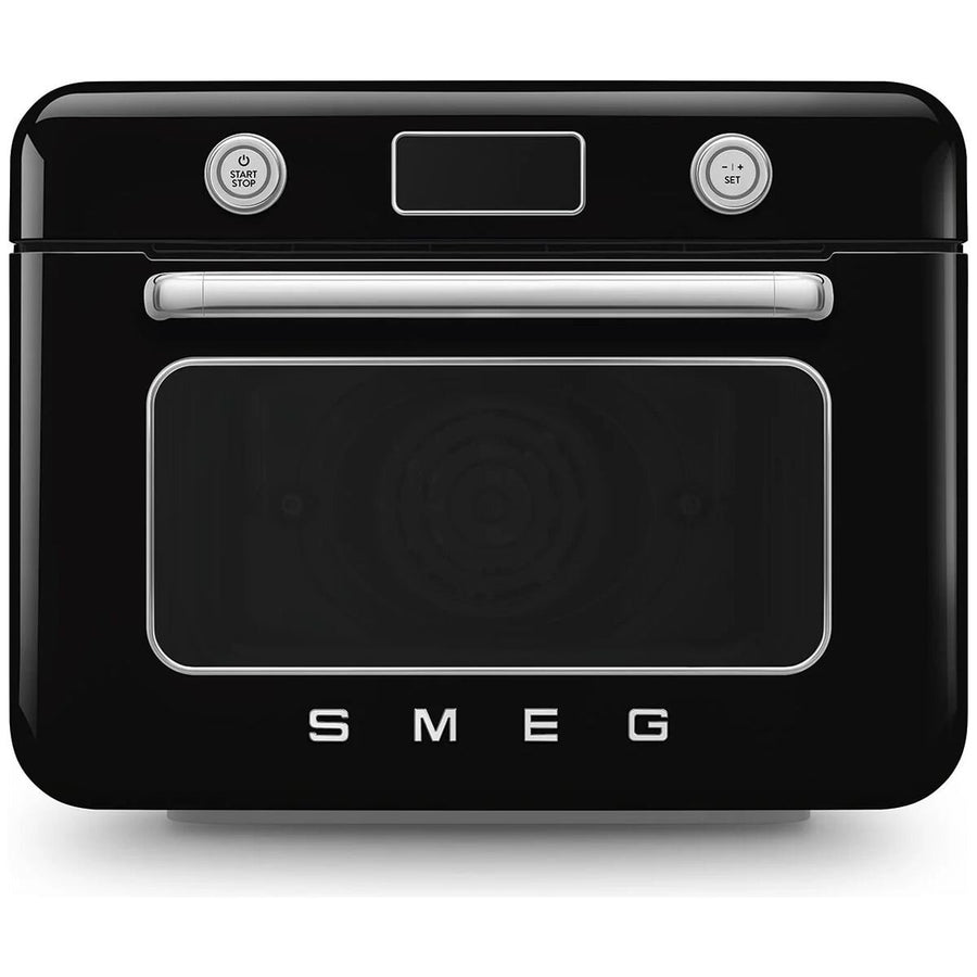 Smeg Retro Style Benchtop Combi-Steam Oven 30L - Galileo Combi-Steam, Black Finish - COF01BLAU