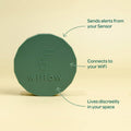 Willow Smart Indoor Plant Sensor Starter Pack - 1 Sensor & Hub - Charcoal - Monitors Soil Moisture, Light, Temperature & Humidity - SuperSaverAU - view 3