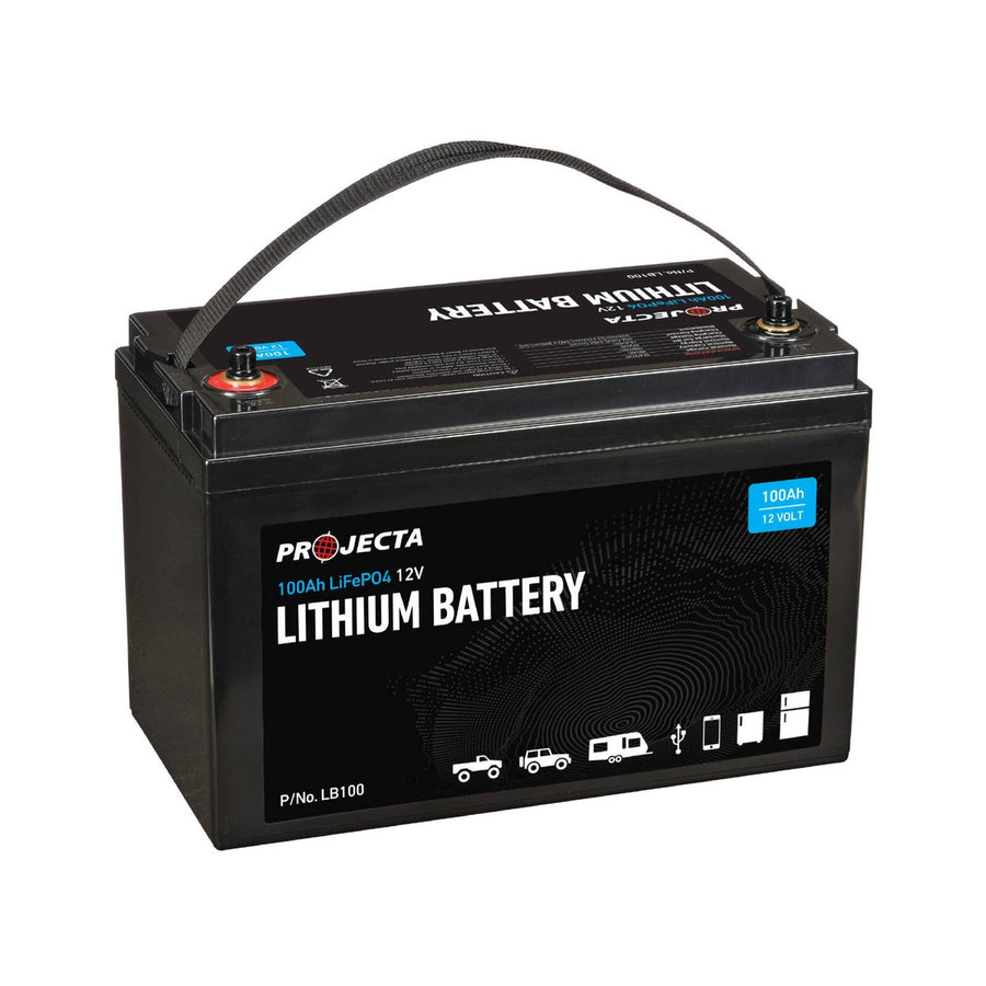 Projecta LB100 100Ah Lithium Battery 12V - Lightweight - Durable - Portable - SuperSaverAU - view 1