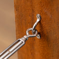 Taskmaster 5mm 316 Stainless Steel Hook Eye Balustrade Kit - Rust Resistant - Timber Fixing - SuperSaverAU - view 4