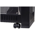 Goldair 2400W Radiant Heater - Black, Instant Heat, Adjustable Thermostat, 3 Heat Settings - GIR370