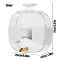 450 ml Parrot Water Bottle with Adjustable Height, Automatic Bird Drinker Feeder - view 3