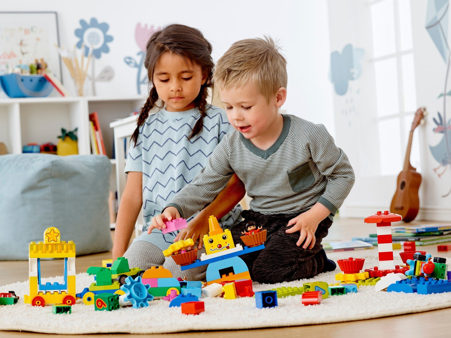 LEGO 45024 STEAM Park: Build & Learn with Gears & LEGO DUPLO Bricks
