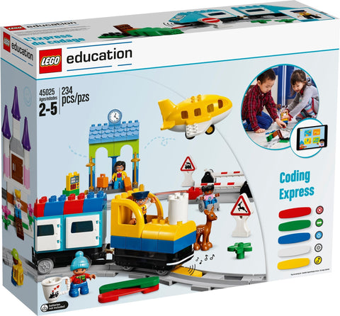 LEGO 45025 Coding Express: DUPLO Train Set for Preschool Coding - SuperSaverAU - view 1