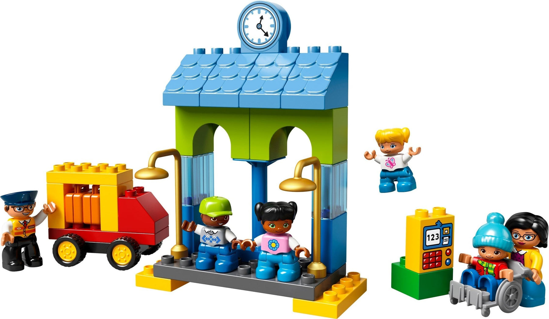 LEGO 45025 Coding Express: DUPLO Train Set for Preschool Coding - SuperSaverAU - view 2