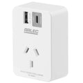 Arlec 2 Port USB-A and USB-C PD20W Rapid Charging Power Adapter White PC191PD18