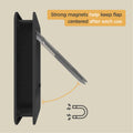 Hakuna Pets Large Black Super Tough Pet Door 295 x 425mm