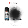 White Knight Rust Guard Black Satin Touch Up Spray Paint 300g Durable - SuperSaverAU - view 3