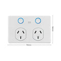 Deta Smart Double Power Point - 250V - Polycarbonate - Touch Activated - SuperSaverAU - view 5