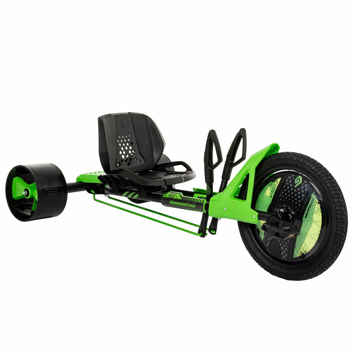 Huffy Green Machine Drift Trike Sturdy Outdoor Kids Ride On Toy