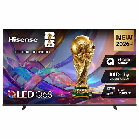 75 Inch 4K QLED Television with AI 4K Upscaler and AI Smooth Motion, Hisense 75Q6SAU — image 2
