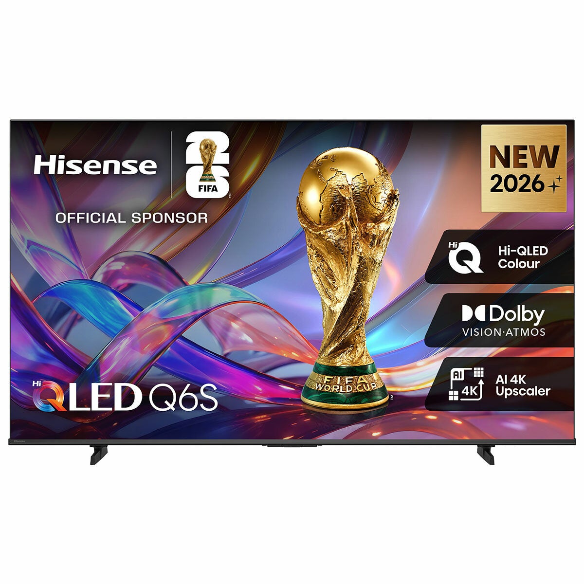 Hisense Q6S 4K QLED Smart Television 85 Inch Dolby Atmos AI Upscaler 85Q6SAU — image 2