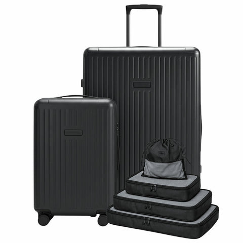 Globite 2 Piece Luggage Set With 4 Piece Packing Cube