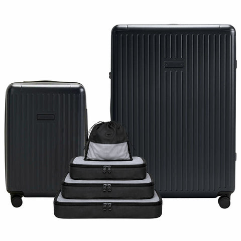 Globite 2 Piece Luggage Set With 4 Piece Packing Cube