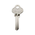 Ehi aus1 Silver Blank Key - Nickel Plated Brass - Compatible with House, Padlock, Locker Keys - SuperSaverAU - view 2
