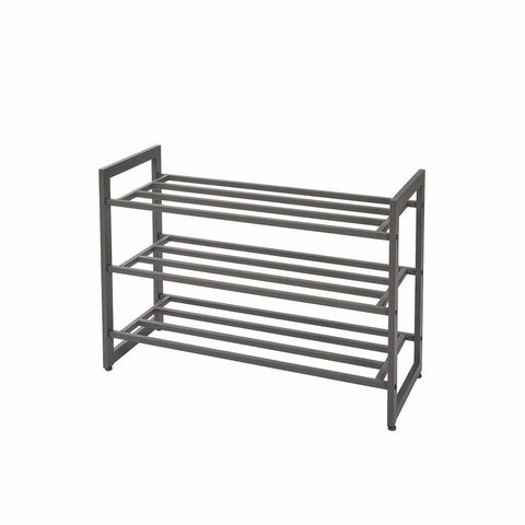 Neatfreak Heavy Duty Metal Shoe Storage Rack 3 Tier Stackable 12 Pairs C05055P064