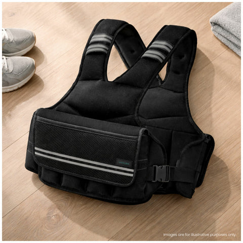 Wellcare Adjustable Weighted Fitness Vest 10kg