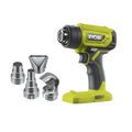 Ryobi 18V ONE+ Heat Gun Skin Only - Compact - 460°C - 4 Nozzles - LED Worklight - SuperSaverAU - view 1