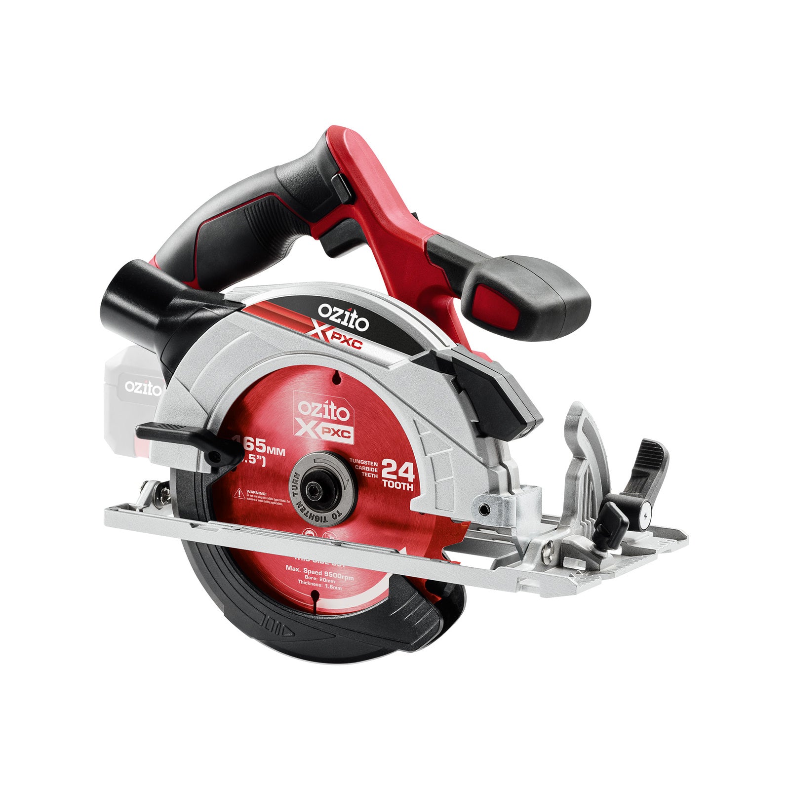 Ozito PXC 18V 165mm Cordless Circular Saw Skin Only PXCSS-165