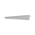 Flexi Storage Home Solutions 270mm White Double Slot Bracket Steel 40kg