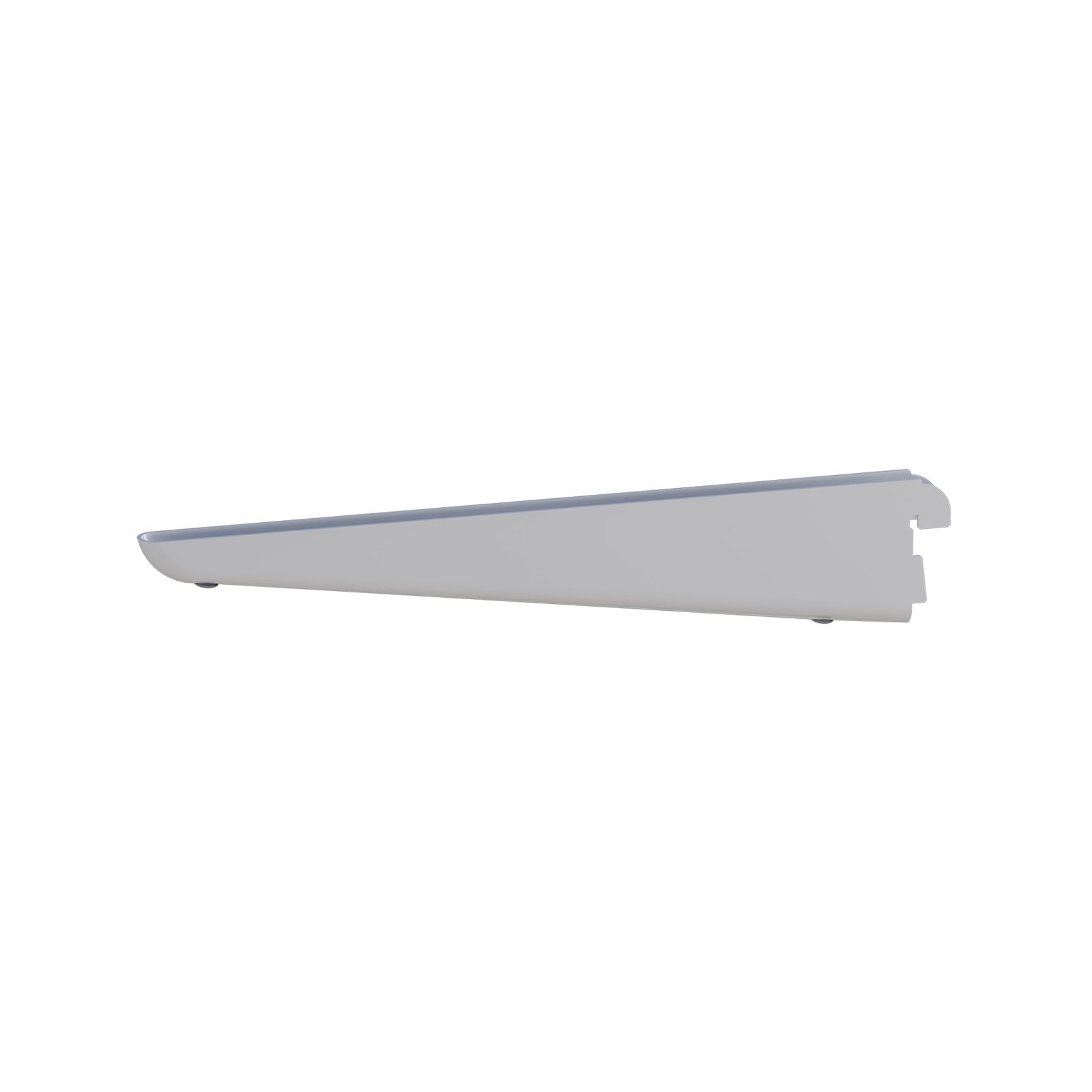 Flexi Storage Home Solutions 270mm White Double Slot Bracket Steel 40kg