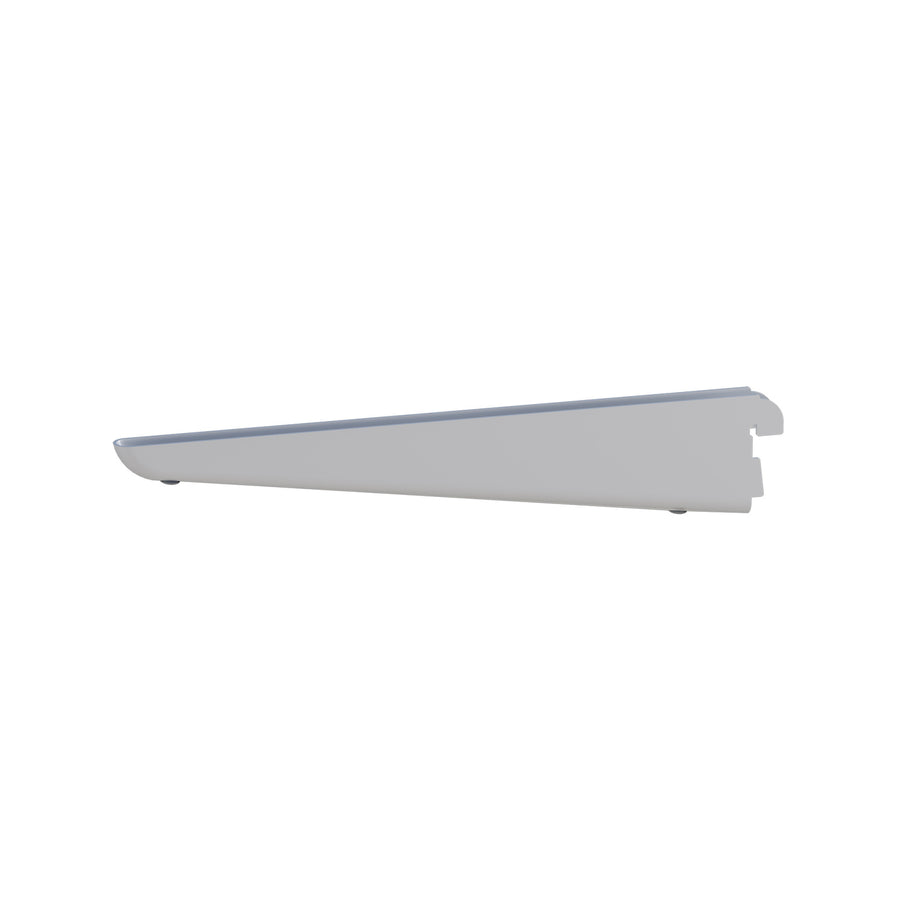 Flexi Storage Home Solutions 270mm White Double Slot Bracket Steel 40kg