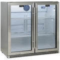 Schmick 190L Two Door Alfresco Bar Fridge - Stainless Steel, Heated Triple Glazed Glass - SK190-SS