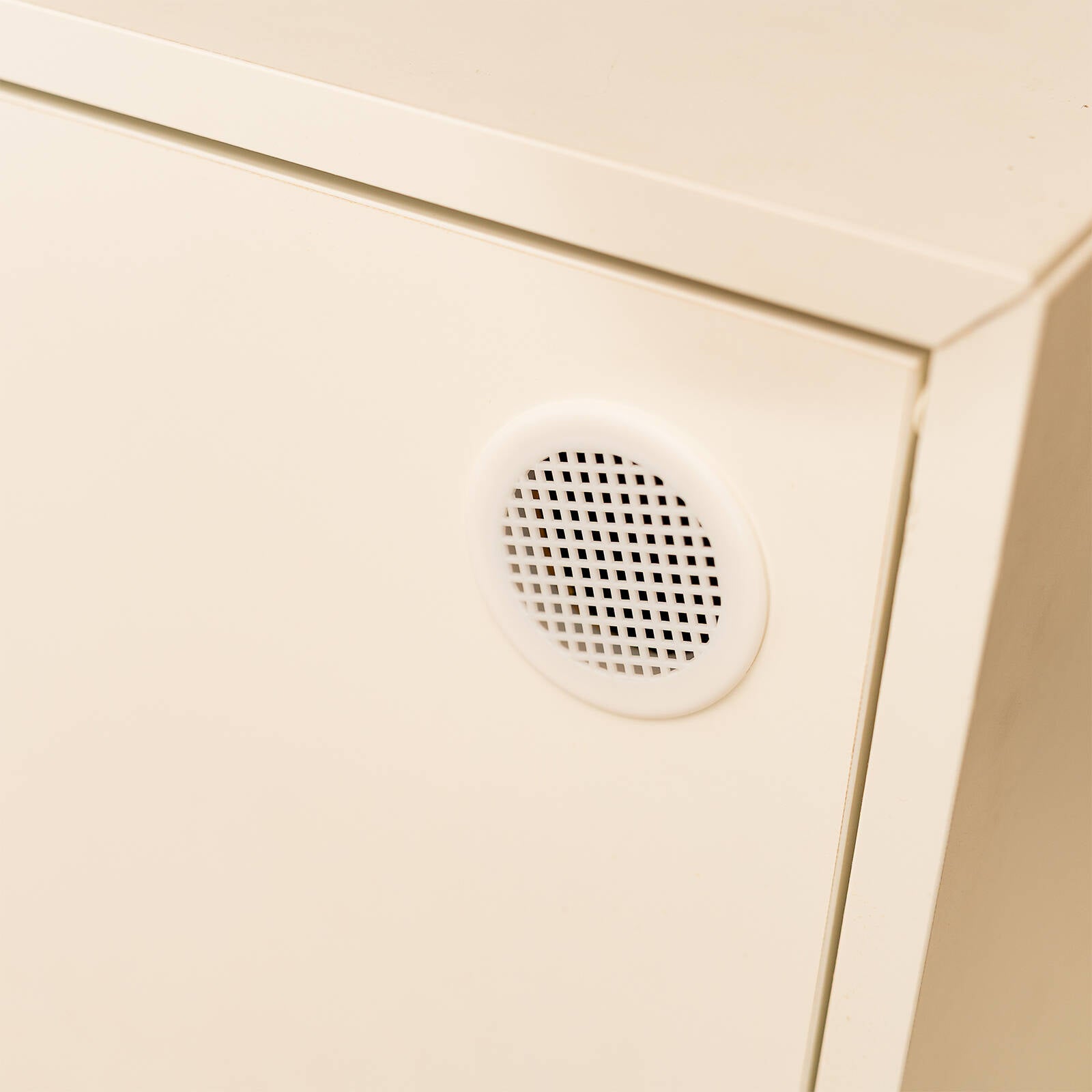 Taskmaster 53mm White Plastic Cabinet Ventilator 2 Pack