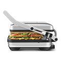 Breville the Toast and Melt Four Slice Sandwich Press - Brushed Stainless Steel, 2200W - LSG545BSS