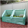 Greenlife Large Garden Bed And Greenhouse Cover 180 x 90 x 45cm Charcoal - SuperSaverAU - view 5