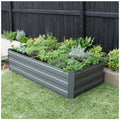 Greenlife Large Garden Bed And Greenhouse Cover 180 x 90 x 45cm Slate Grey - SuperSaverAU - view 3