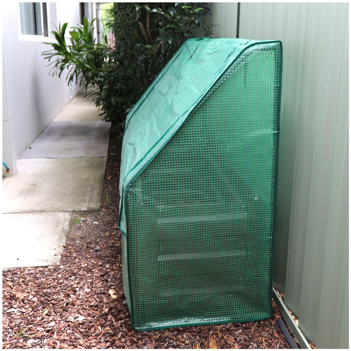 Greenlife Slimline Garden Bed And Greenhouse Cover 120 x 45 x 45cm Charcoal - SuperSaverAU - view 6