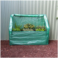 Greenlife Slimline Garden Bed And Greenhouse Cover 120 x 45 x 45cm Slate Grey - SuperSaverAU - view 4