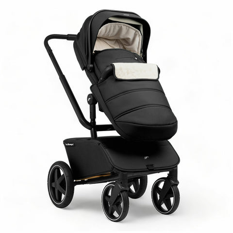 The Jiffle Wagon 6 in 1 Stroller Black